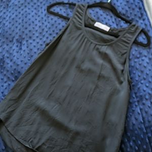 Grana silk scoop neck tank